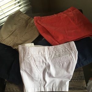 6 j crew shorts size 10